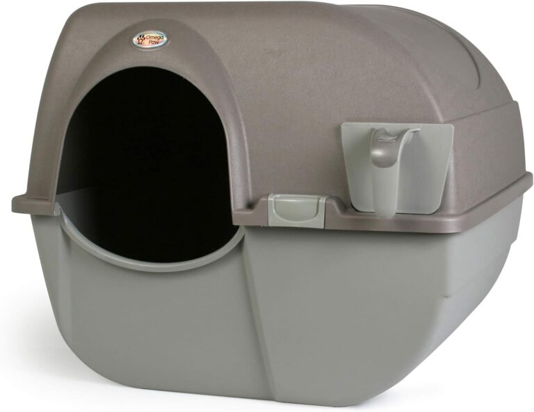 Omega Paw Self-Cleaning Litter Box, Large Review